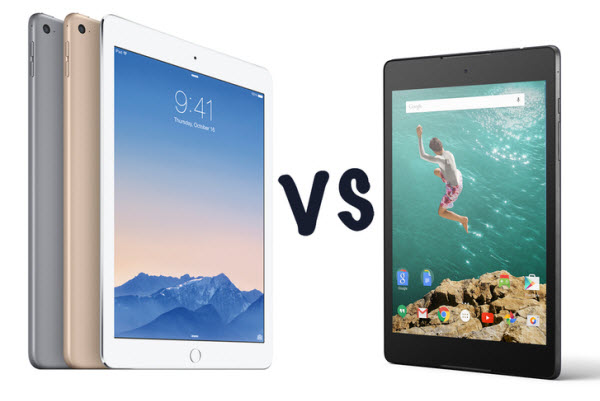 Nexus 9 vs iPad Air 2