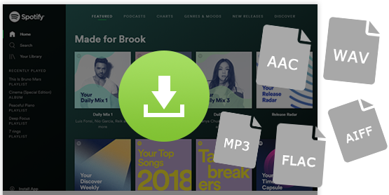 Convert Spotify Music to MP3, AAC, FLAC and WAV