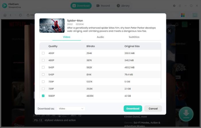 watch spider man offline 