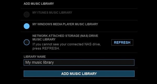 Add the converted Apple Music songs to SoundTouch