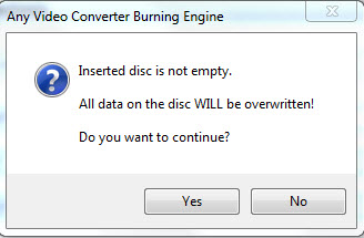 dvd burning engine