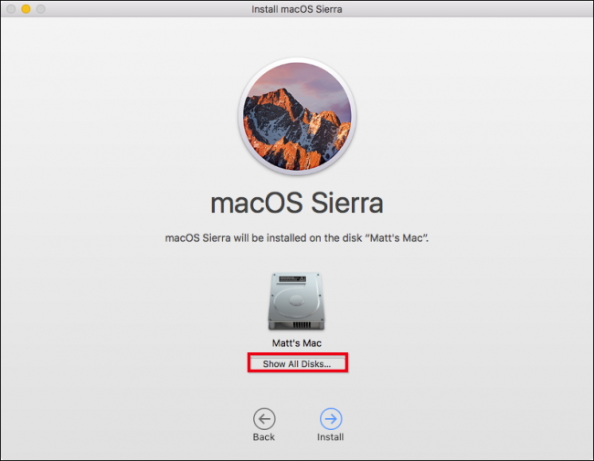 install mac new hard drive