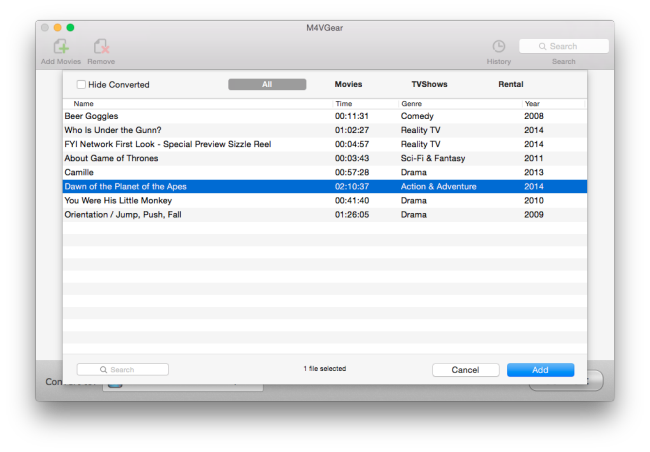 itunes video converter linux