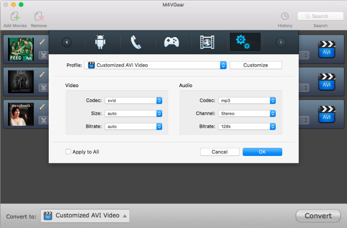 how to convert avi files to m4v for mac