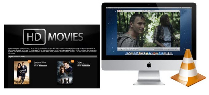 convert iTunes M4V to VLC on Mac