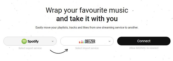 Spotify to Deezer Mooval